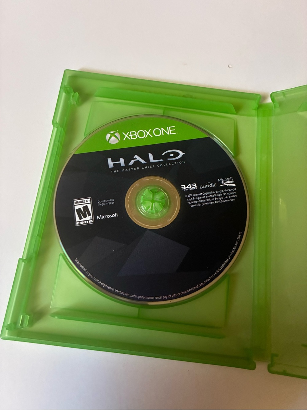 Halo: The Master Chief Collection (Microsoft Xbox One, 2014) Disc Only